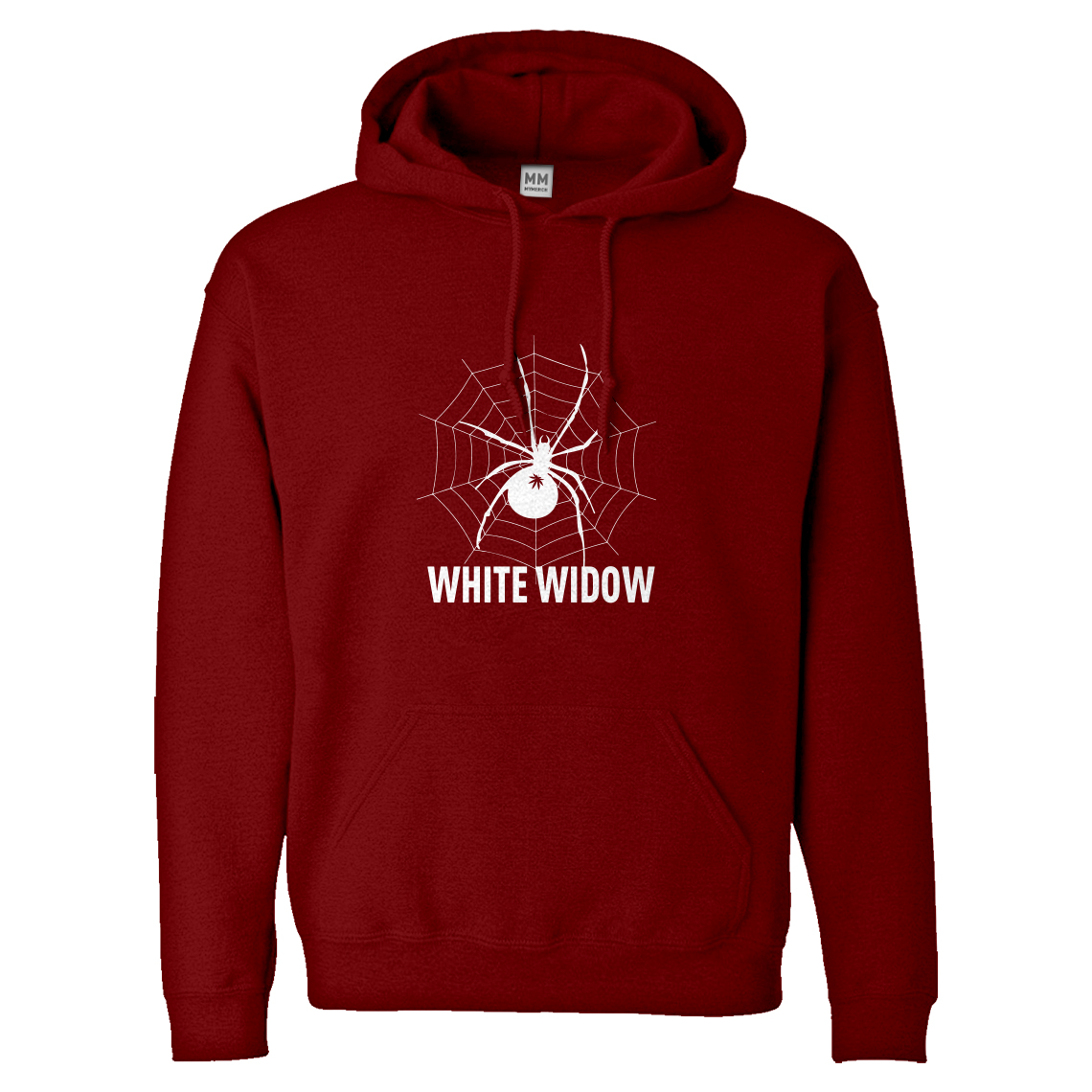 White Widow Unisex Adult Hoodie #3027 - Picture 5 of 9