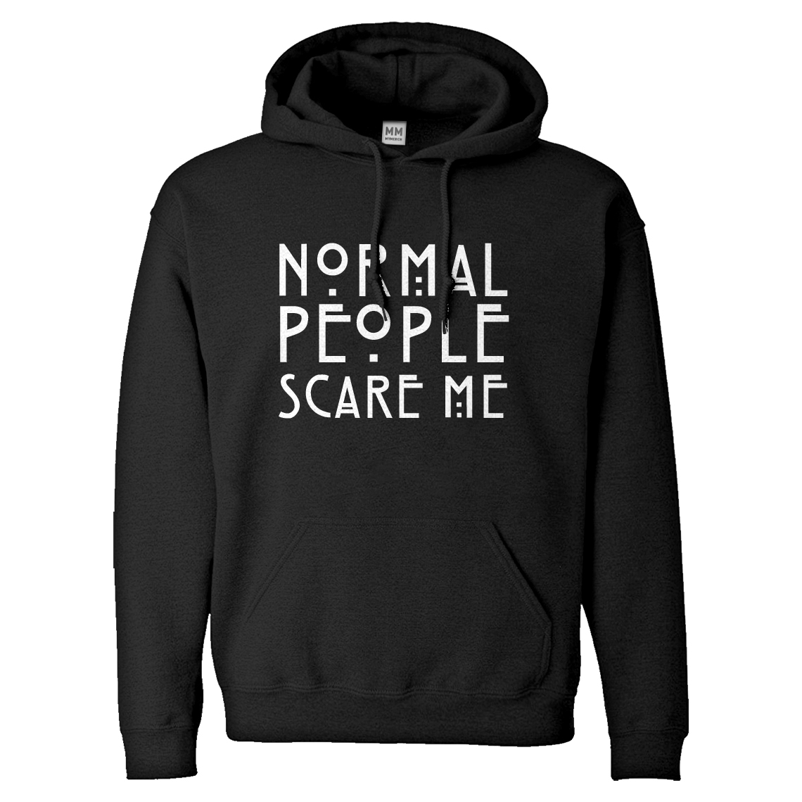 トップス MM Normal People Scare Me Unisex Adult Hoodie #3085 | eBay