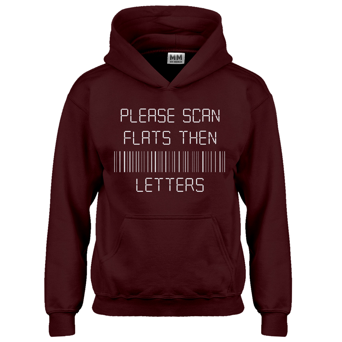 Youth Please Scan Flats Then Letters Kids Hoodie #3150 | eBay