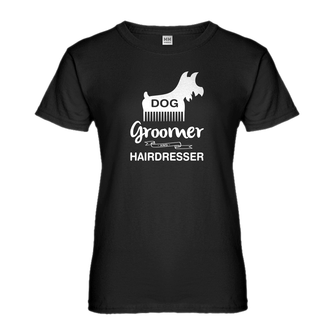 Womens Dog Groomer Short Sleeve T-shirt #3155 | eBay
