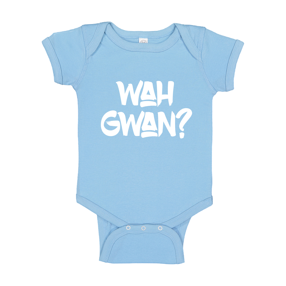 Wah Gwan? Baby Romper One-Piece Bodysuit #4018 - Picture 5 of 5