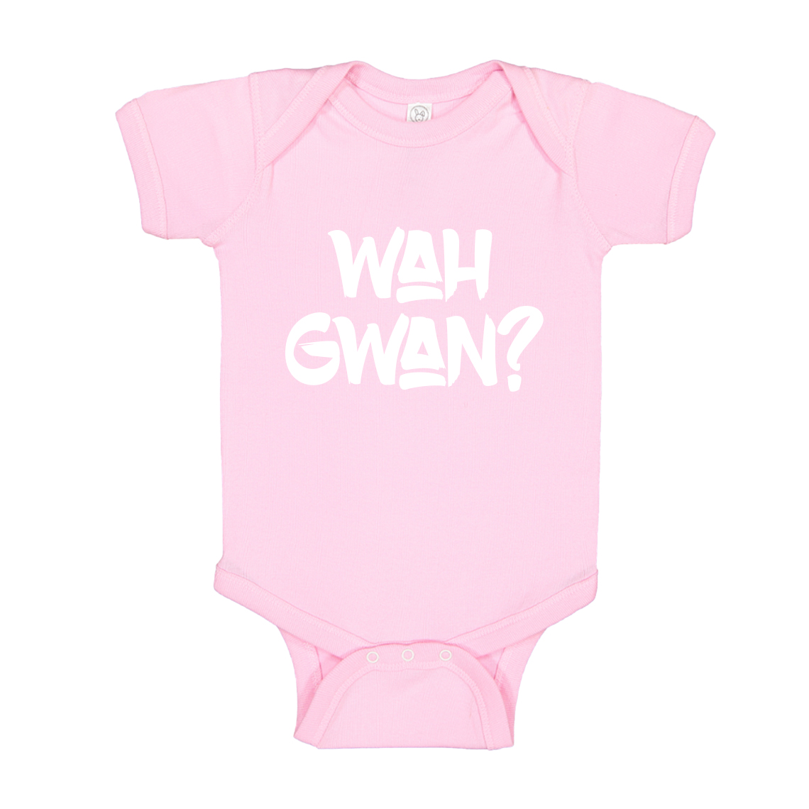 Wah Gwan? Baby Romper One-Piece Bodysuit #4018 - Picture 4 of 5