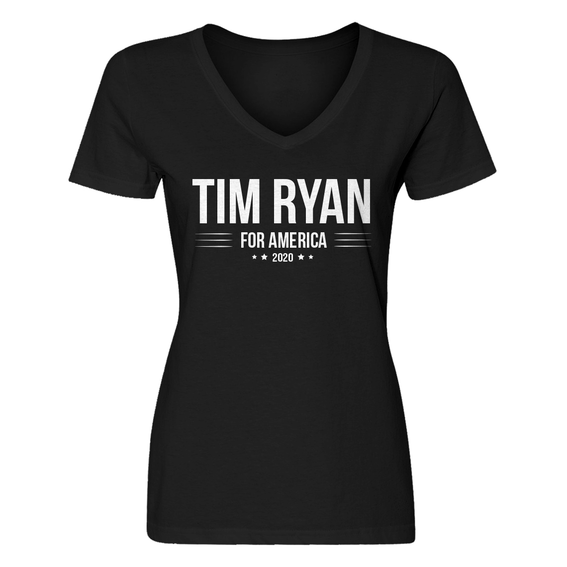 Details about   Womens TIM RYAN for President 2020 V-Neck T-shirt #4062 