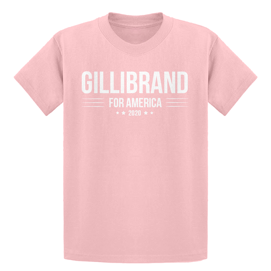 Presidential Election 2020 Toddler/Kids Raglan T-Shirt Star Banner Gillibrand for President