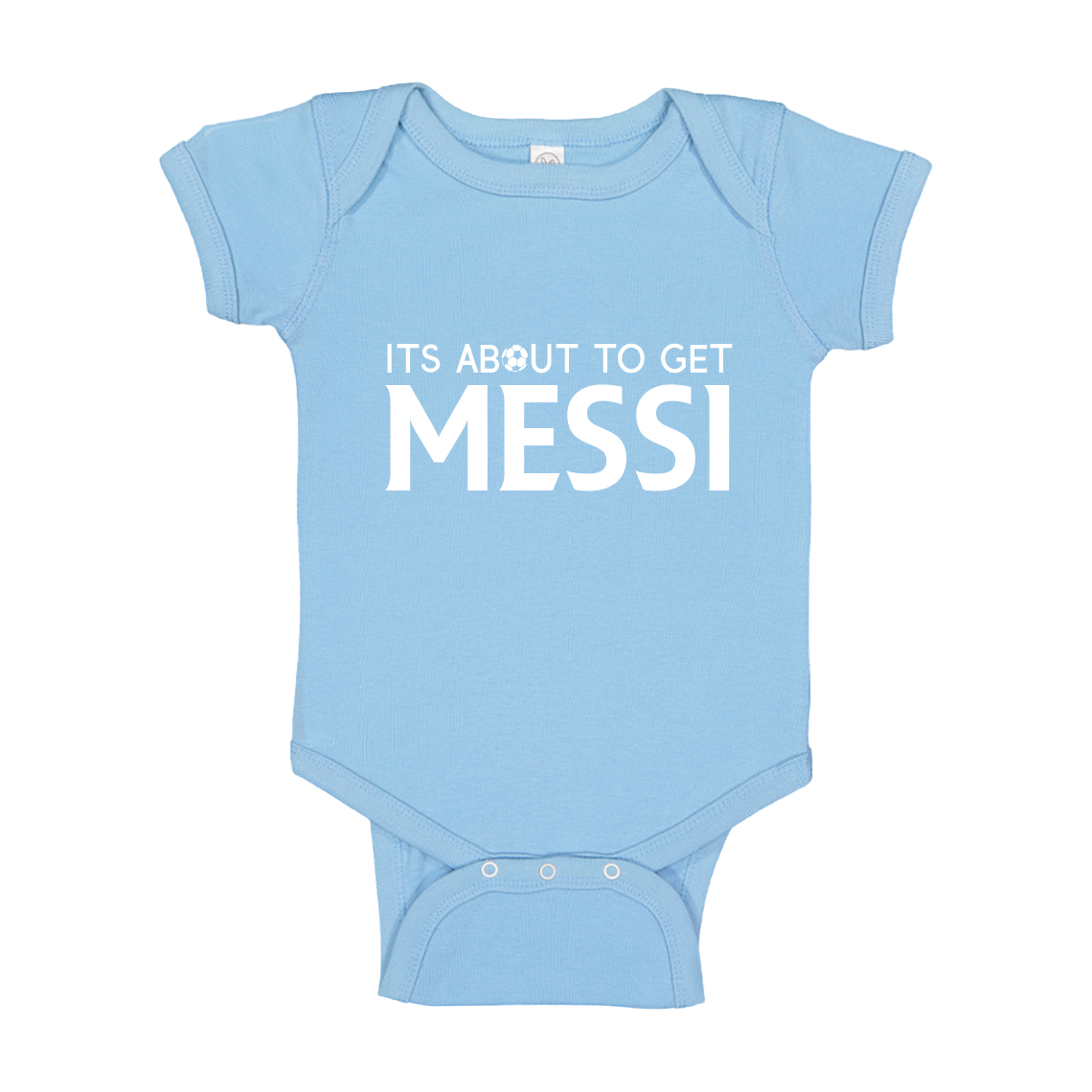 Youth Its About to Get Messi Short Sleeve Kids T-shirt #4200