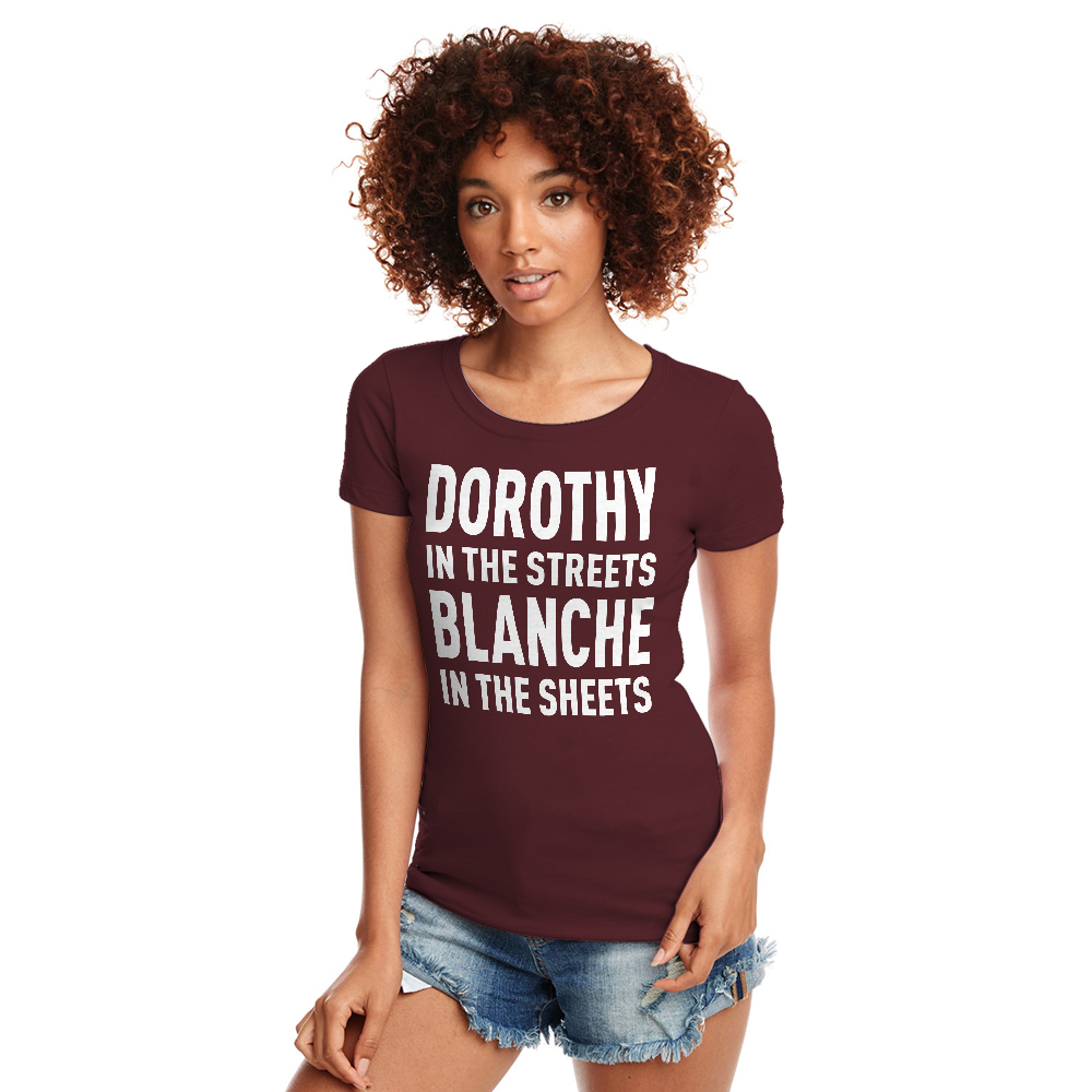 Womens Dorothy in the Streets V-Neck T-shirt #3080 