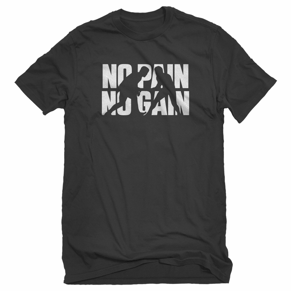 No Pain No Gain Unisex T-shirt - Foto 3 di 9