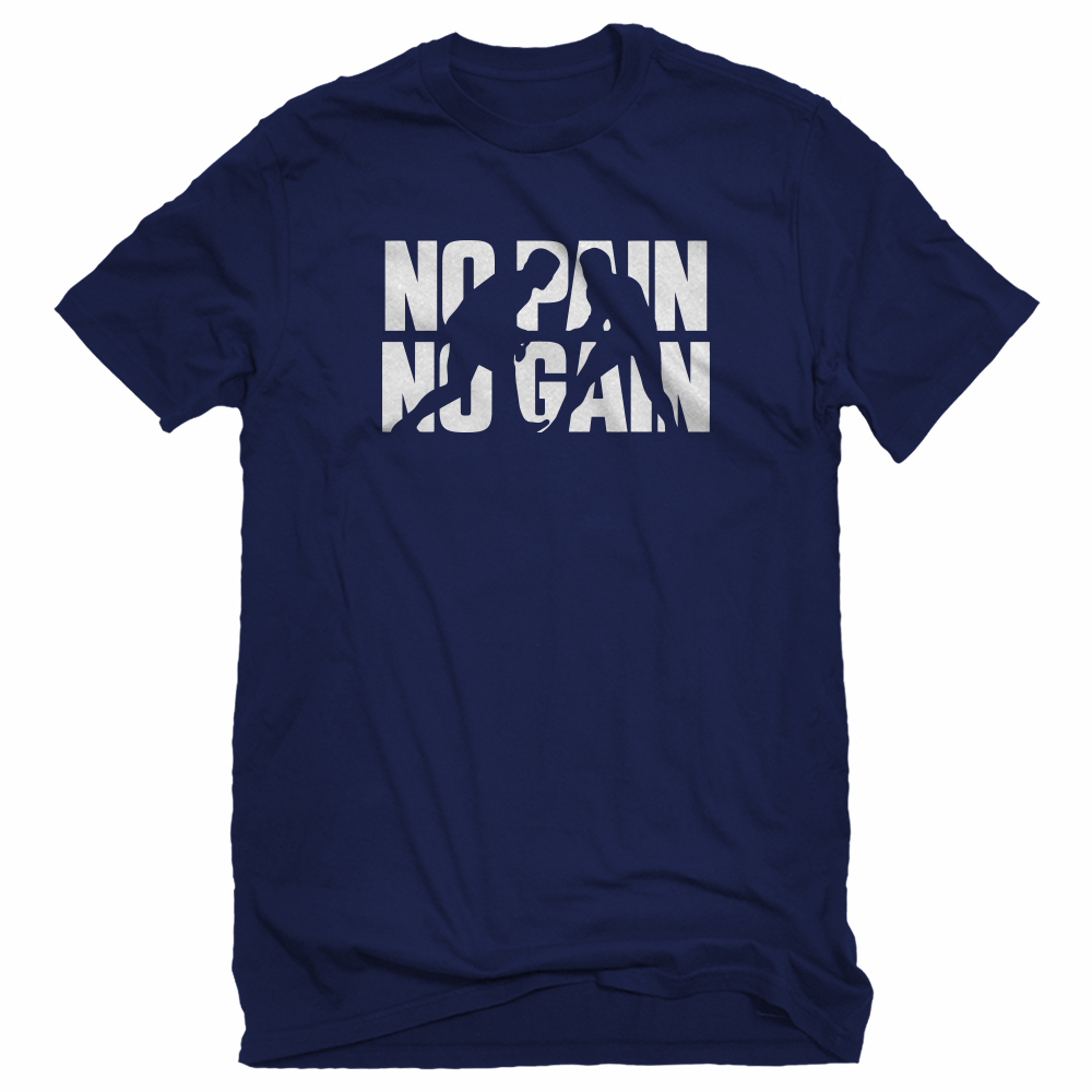 No Pain No Gain Unisex T-shirt - Foto 6 di 9