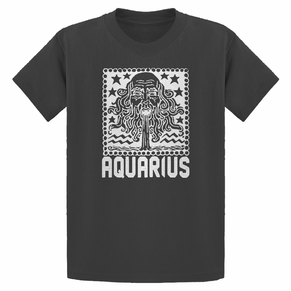 Aquarius Zodiac Astrology Youth T-shirt - Picture 3 of 10