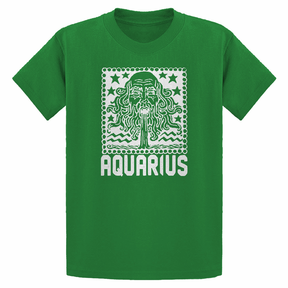 Aquarius Zodiac Astrology Youth T-shirt - Picture 10 of 10