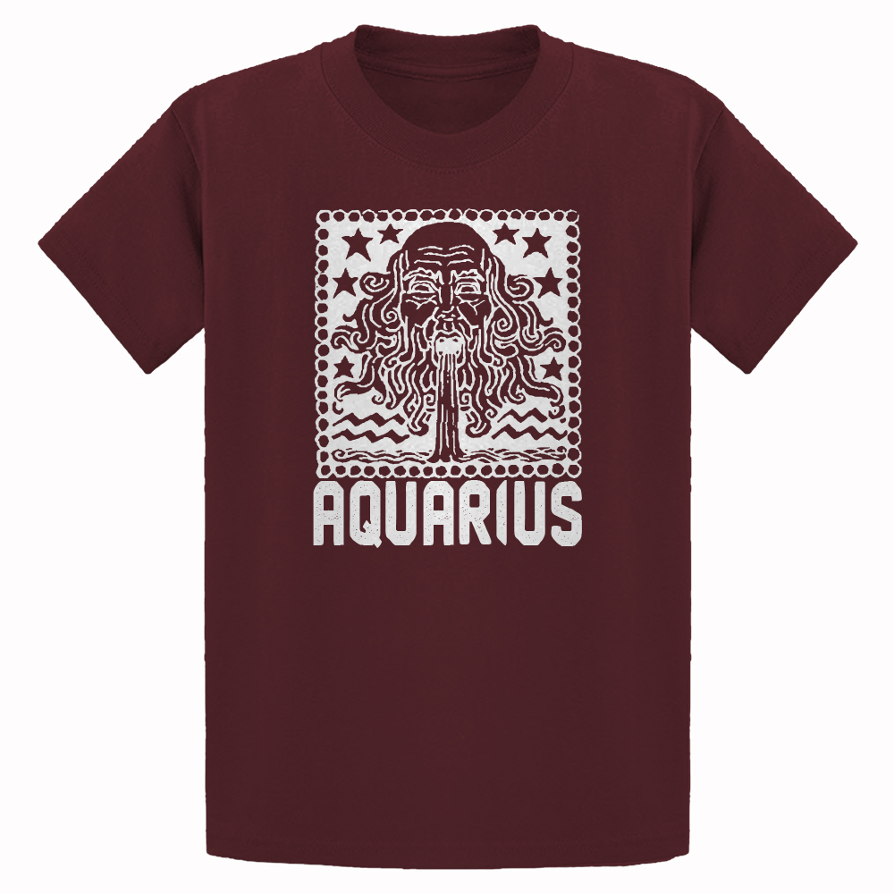 Aquarius Zodiac Astrology Youth T-shirt - Picture 4 of 10