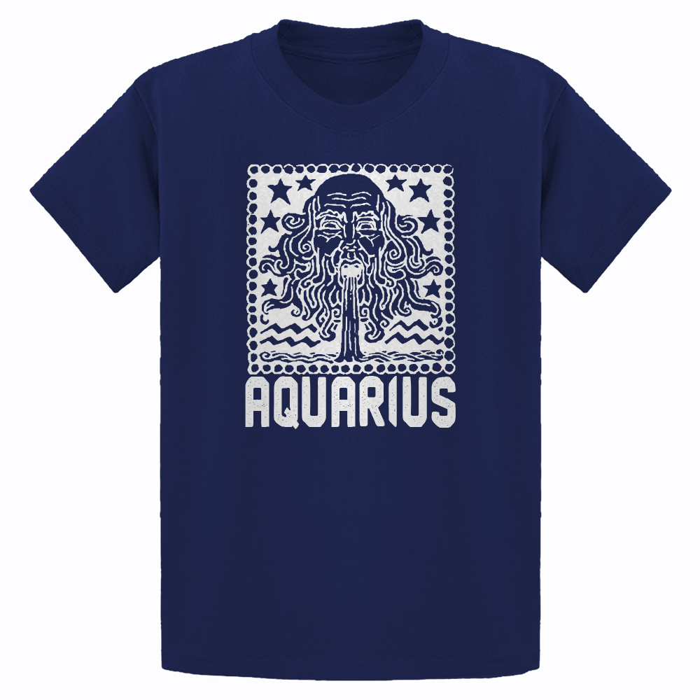 Aquarius Zodiac Astrology Youth T-shirt - Picture 7 of 10