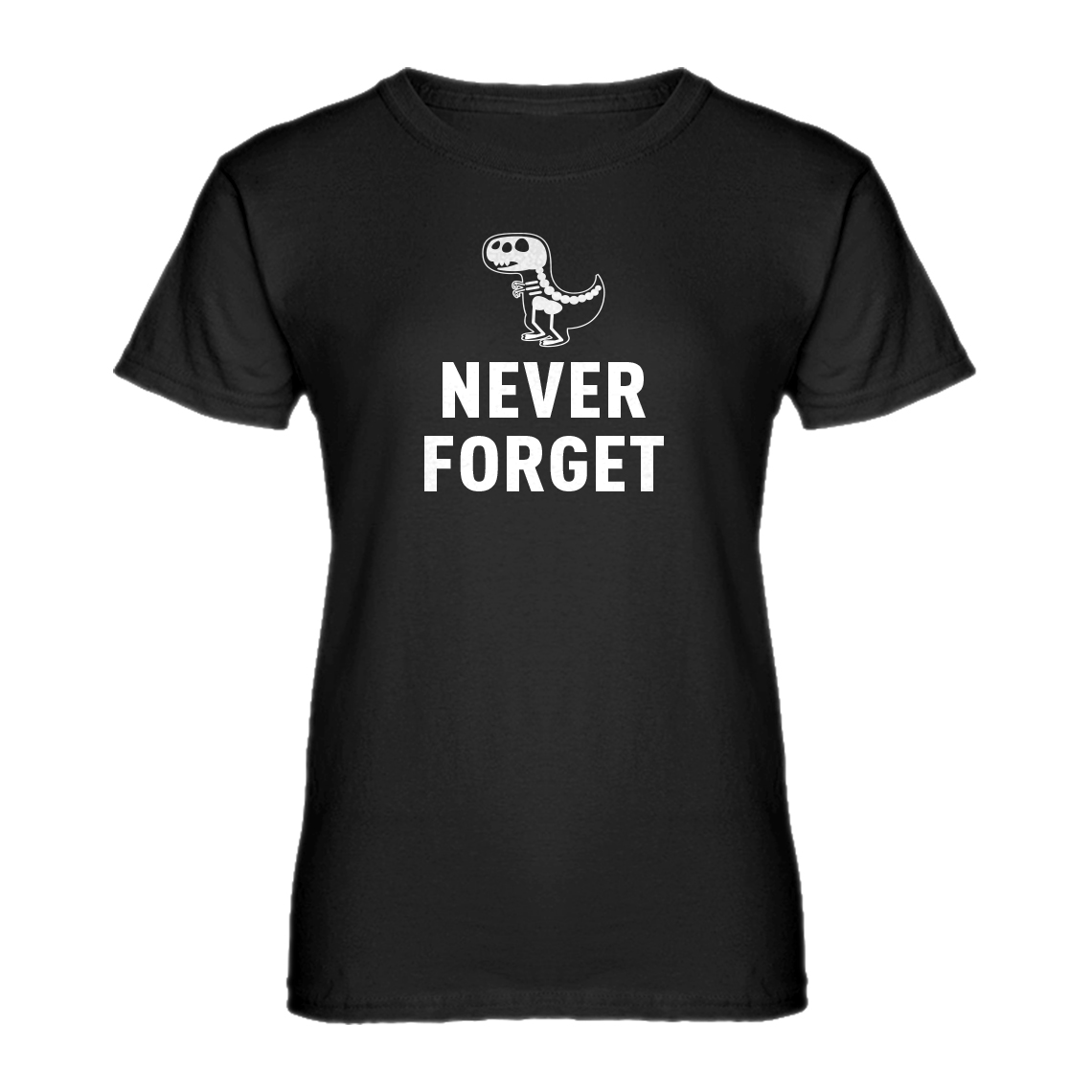 Womens Never Forget Short Sleeve T-shirt #3385 