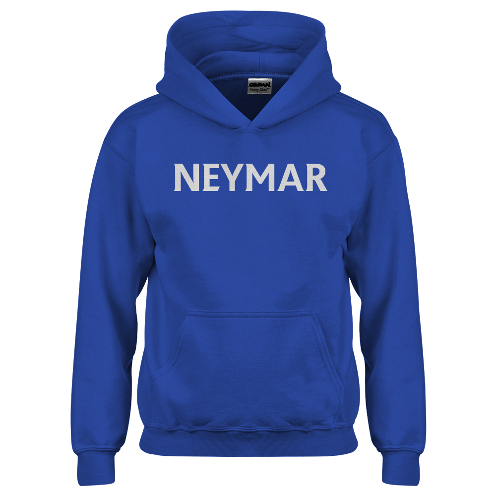 Bzdaisy Neymar-inspired Long Sleeve Hoodie for Kids - Trendy and Stylish  Clothing for Little Soccer Fans! Perfect for Boys and Girls Ages 4-12! 