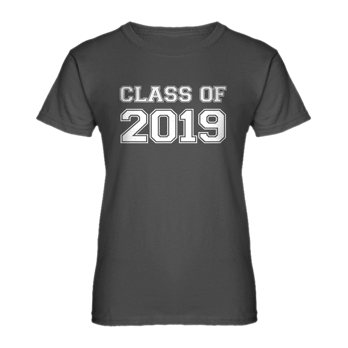Womens Class of 2019 Short Sleeve T-shirt #3560.
