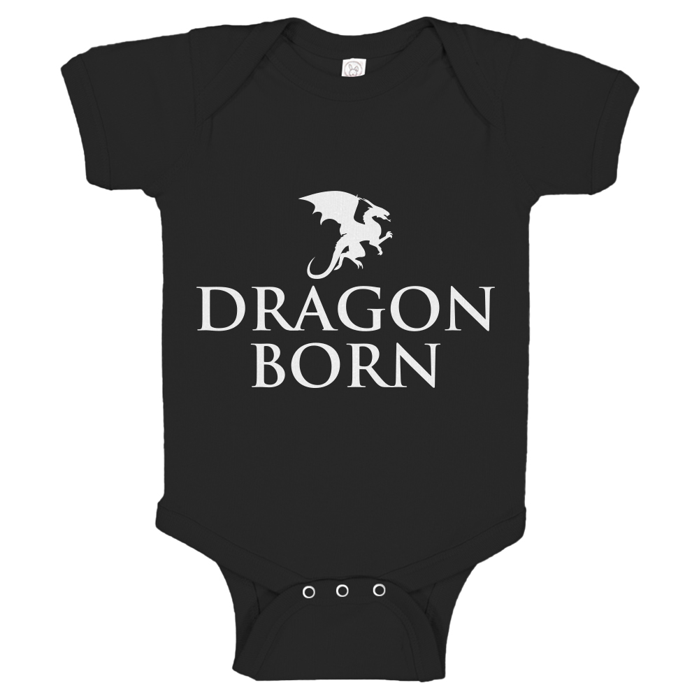 Dragonborn Baby Romper One-Piece Bodysuit - Picture 2 of 5
