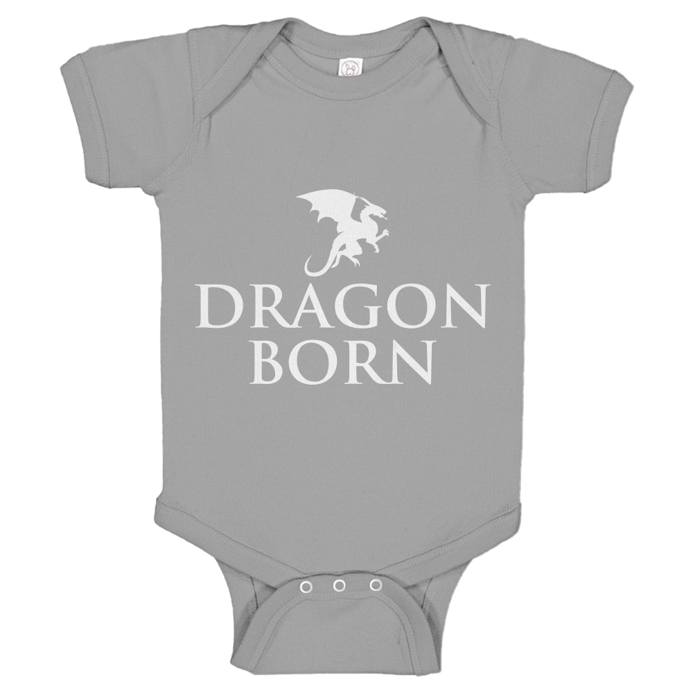 Dragonborn Baby Romper One-Piece Bodysuit - Picture 3 of 5