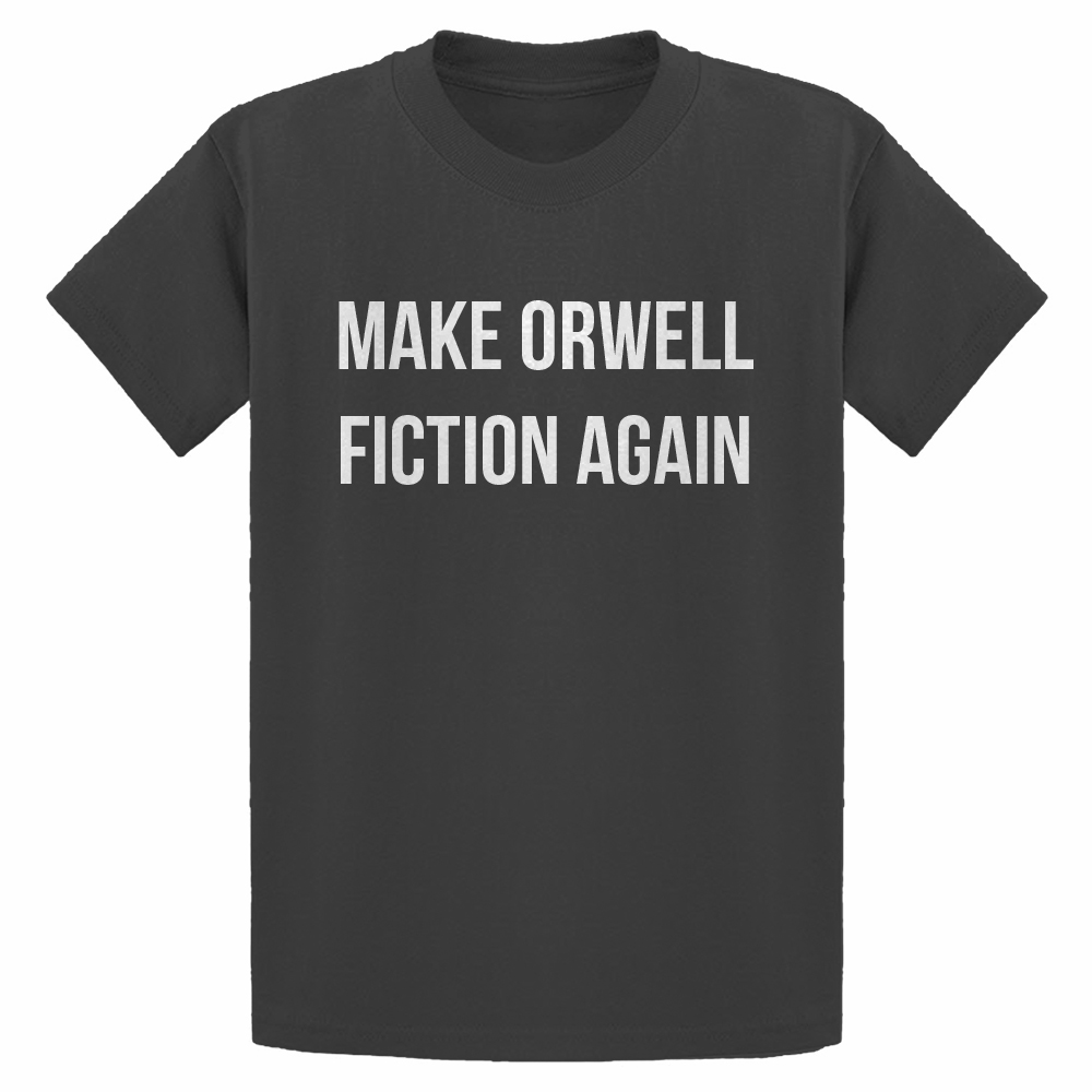 Make Orwell Fiction Again Youth T-shirt - Picture 3 of 10