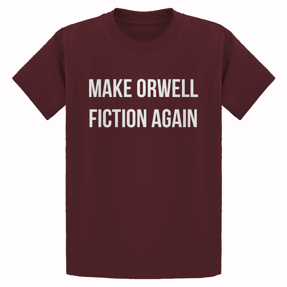Make Orwell Fiction Again Youth T-shirt - Picture 4 of 10