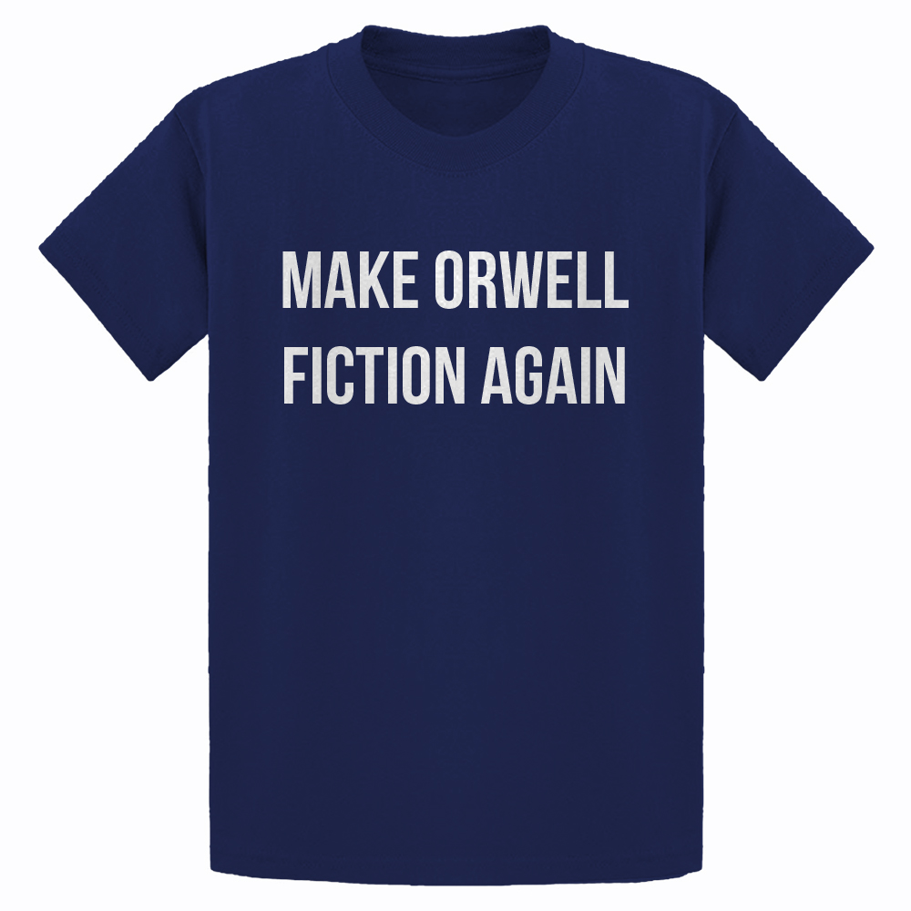Make Orwell Fiction Again Youth T-shirt - Picture 7 of 10