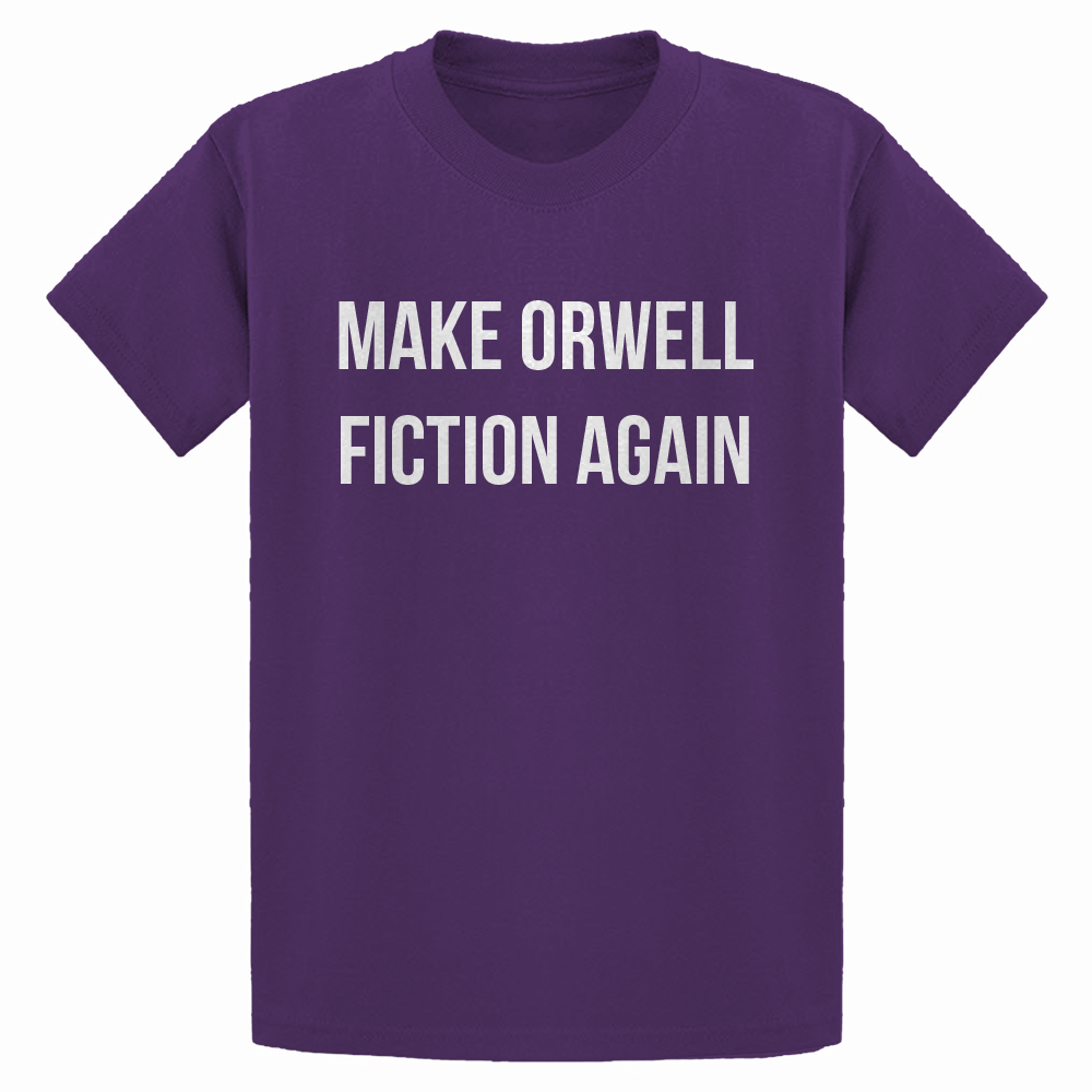 Make Orwell Fiction Again Youth T-shirt - Picture 9 of 10