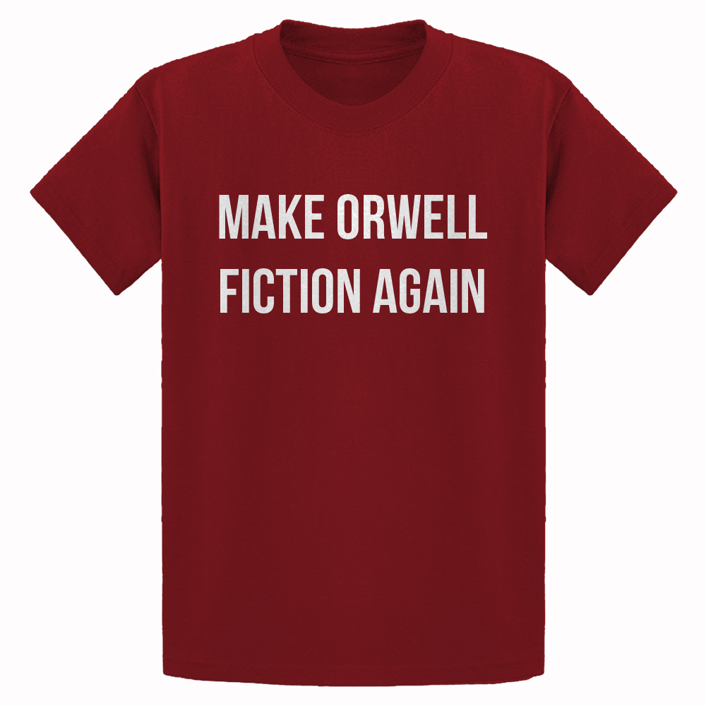 Make Orwell Fiction Again Youth T-shirt - Picture 5 of 10