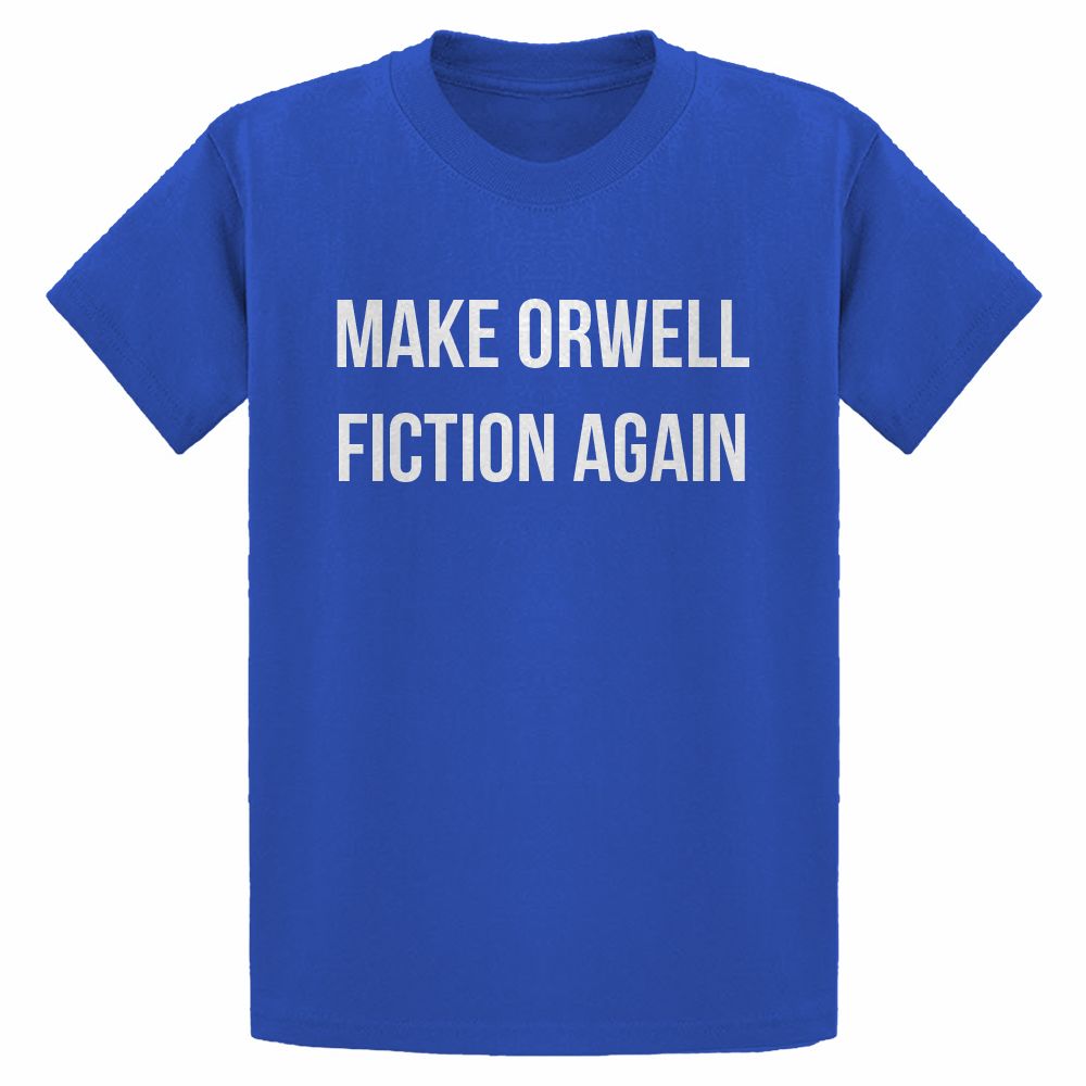 Make Orwell Fiction Again Youth T-shirt - Picture 8 of 10