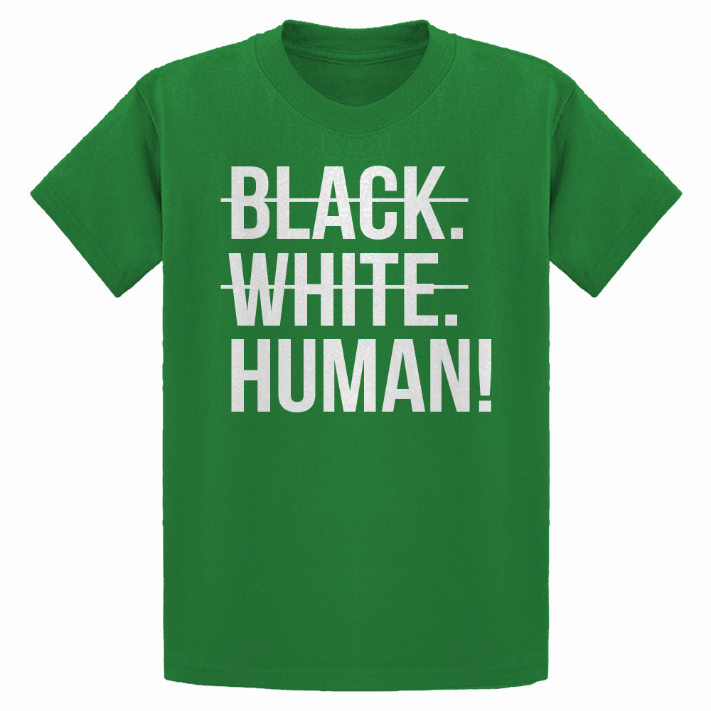 Black. White. Human! Youth T-shirt - Picture 10 of 10