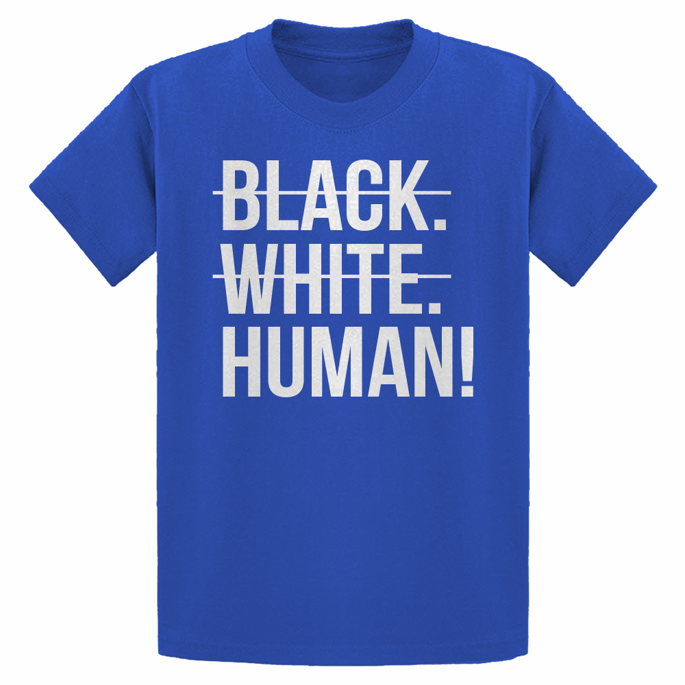 Black. White. Human! Youth T-shirt - Picture 8 of 10