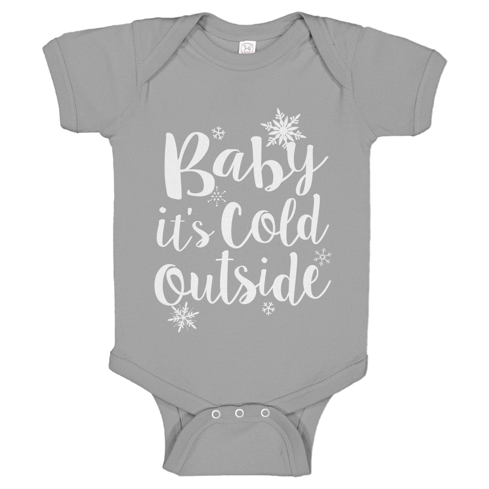 Baby its Cold Outside Baby Strampler Einteiler Body - Bild 3 von 5