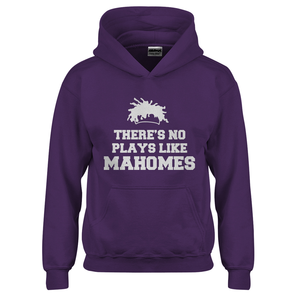 There's No Plays Like Mahomes Youth Hoodie - Picture 9 of 10
